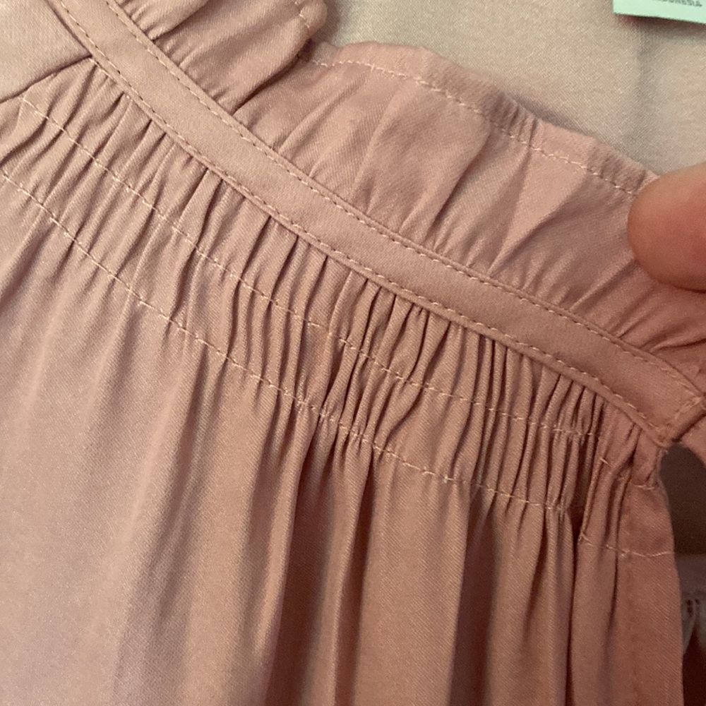 Loft Mauve Flutter Sleeve Nwt Xl - image 3